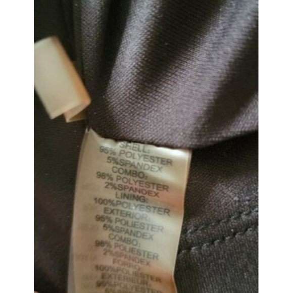 Guess Los Angeles Sheer Panel Upper Black Sleeveless Dress Size 2 - Picture 12 of 12